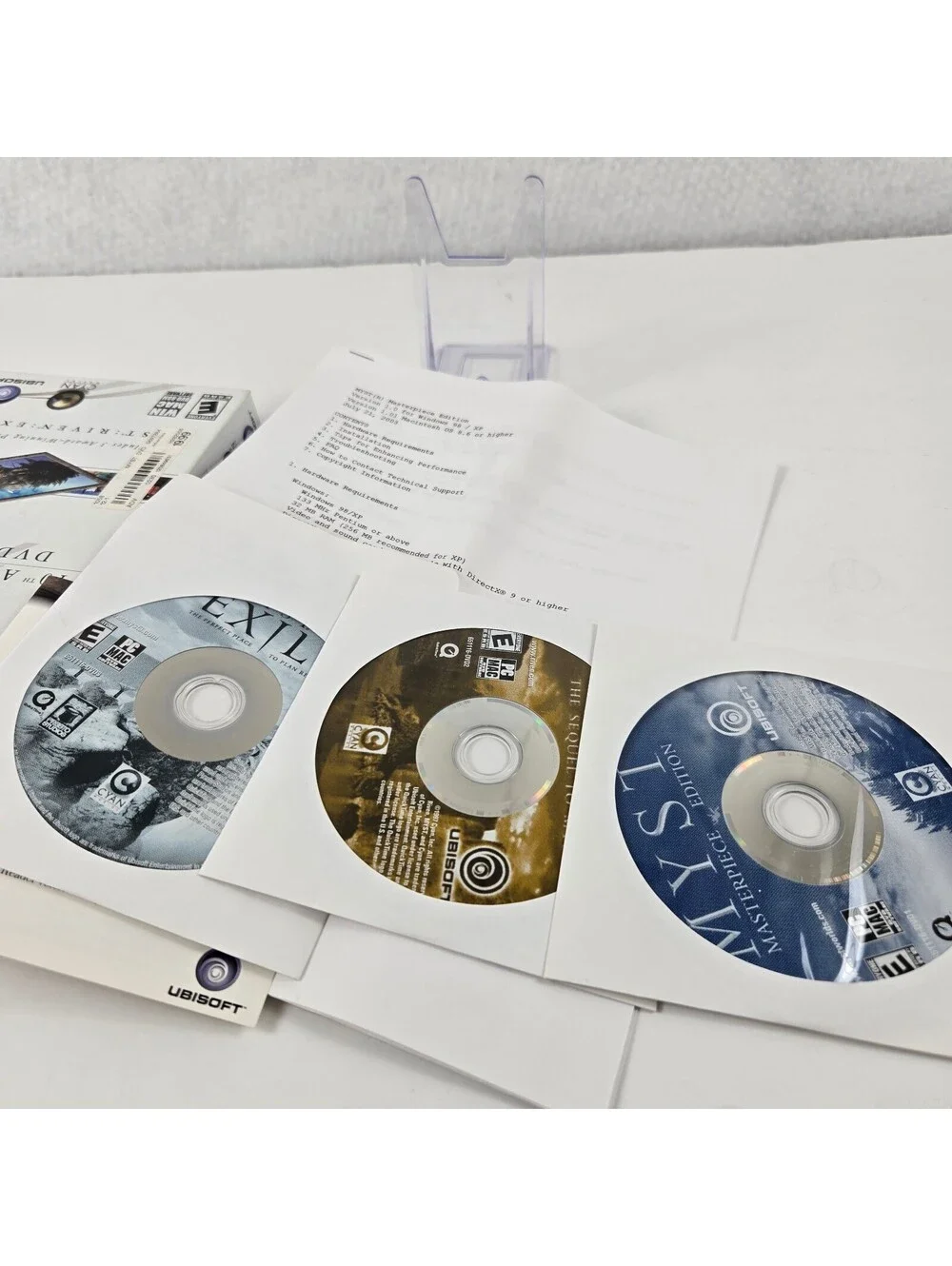 Myst 10th Anniversary DVD Edition PC Game 3-DVD Set